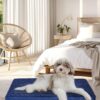 35-inch orthopedic waterproof machine washable dog bed with egg crate foam support